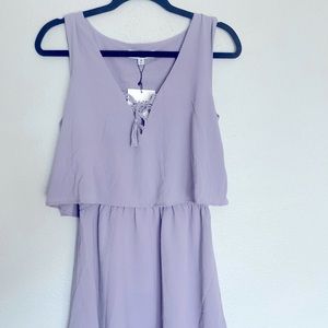Jack by BB Dakota mini dress in lilac